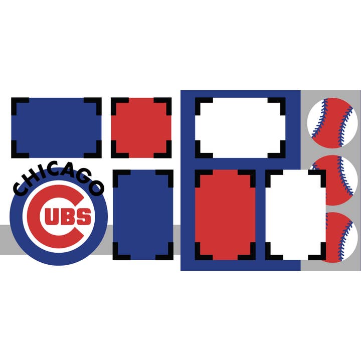 Cubs de Chicago pour la vente par Scrapbook Concierge