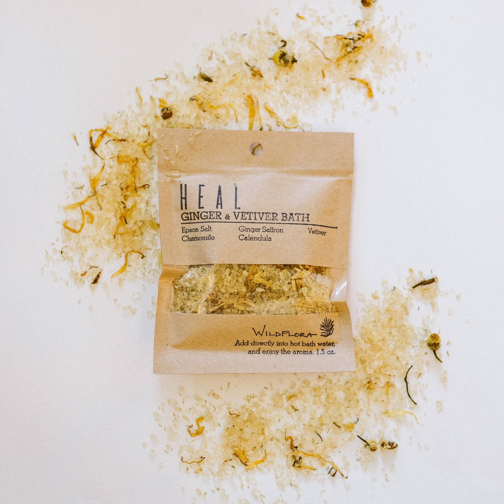 WildFlora - Wholesale Bath Salts - Wholesale WildFlora Bath Salts - Single Splash Packets3