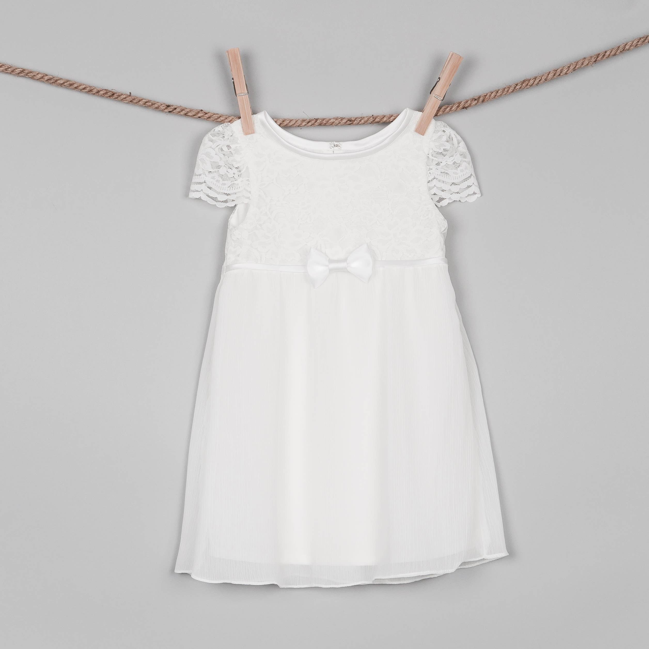 SEIDENWEISS – wholesale Klänningset – baby – Sophia dopset med spetsdopklänning4