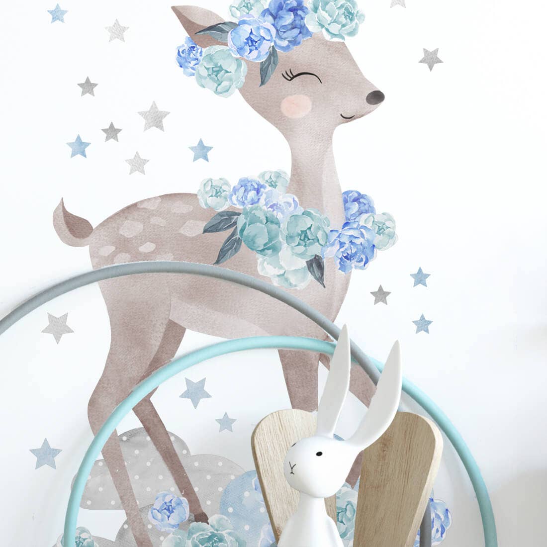 Pastelowe Love - wall sticker & wallpaper co. – wholesale Wall decal/stickers – Wall Sticker | Roe Blue1