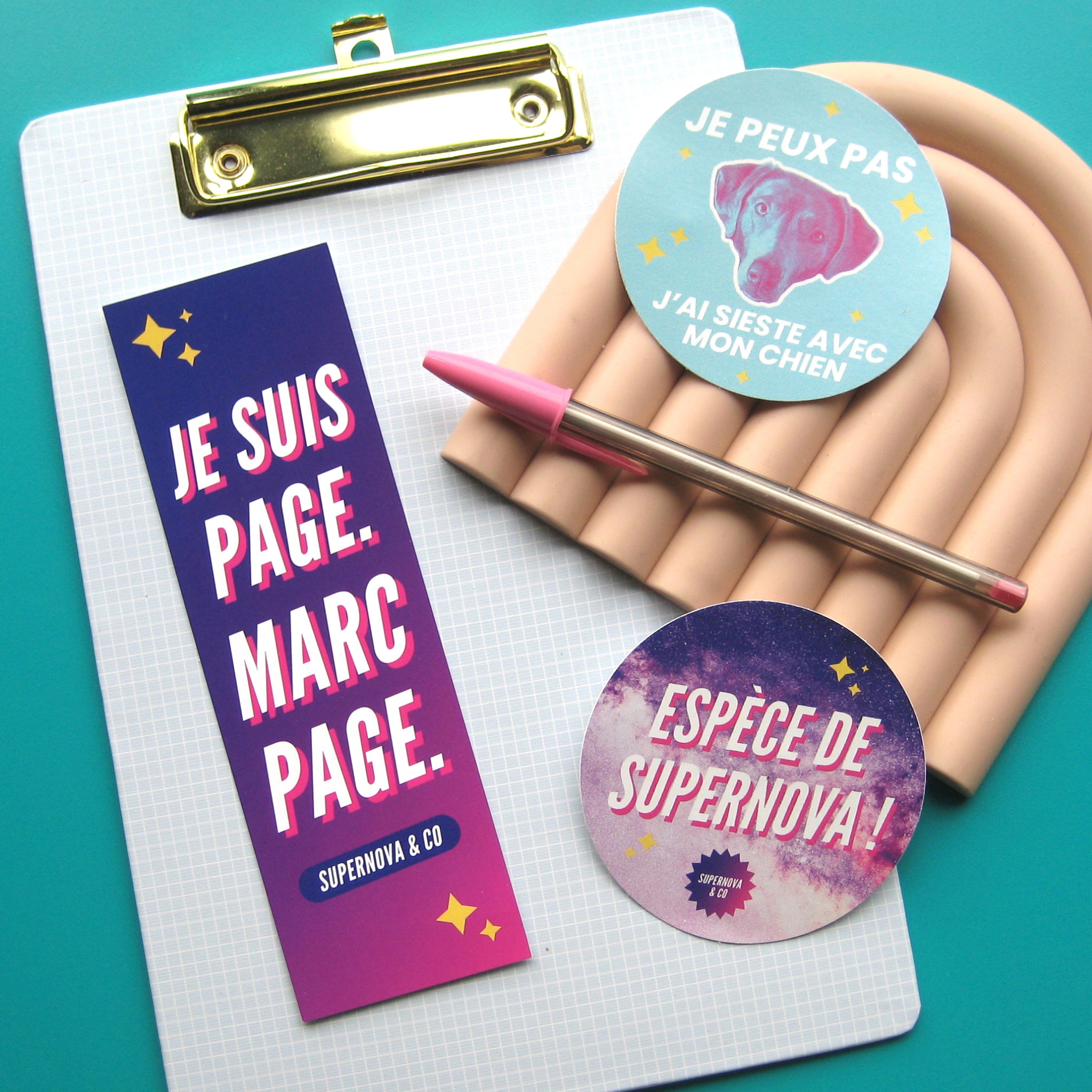 SUPERNOVA & CO - Wholesale Sticker - Humorous Dog Sticker: I Nap With My Dog3