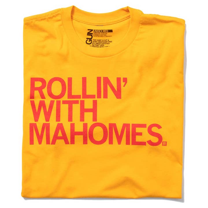 Rollin' With Mahomes T-Shirt (R) for wholesale by RAYGUN