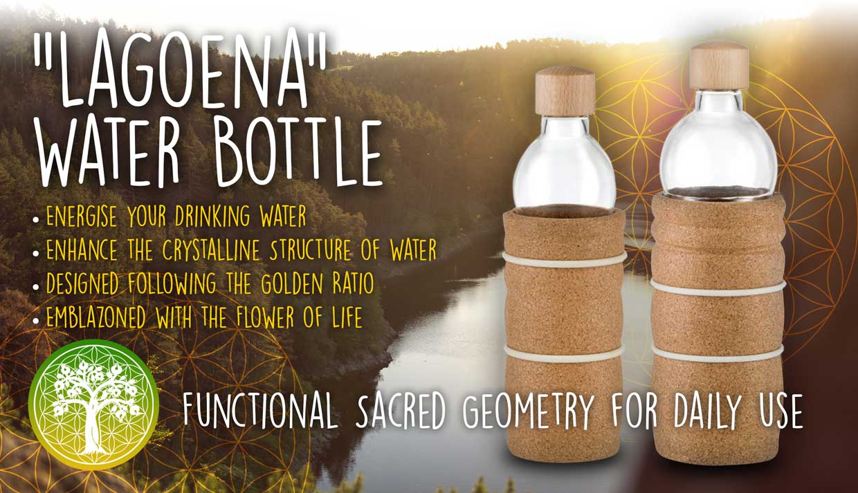 Ancient Purity - Wholesale Water bottle - Glass Energy Bottle | Sacred Geometry | Flower of Life4