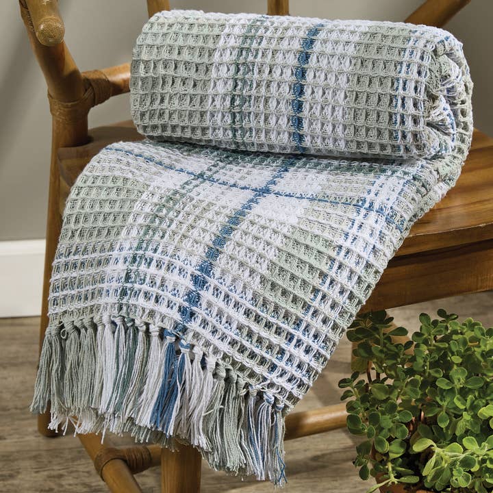 Split P - Wholesale Throw Blanket - Lyra Plaid Throw1
