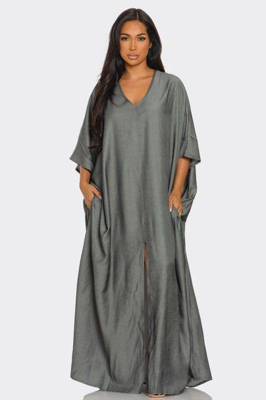J2 FASHION - Wholesale Kaftan - Women's - Flowy Maxi Kaftan Dress6