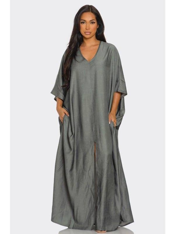 J2 FASHION - Wholesale Kaftan - Women's - Flowy Maxi Kaftan Dress6