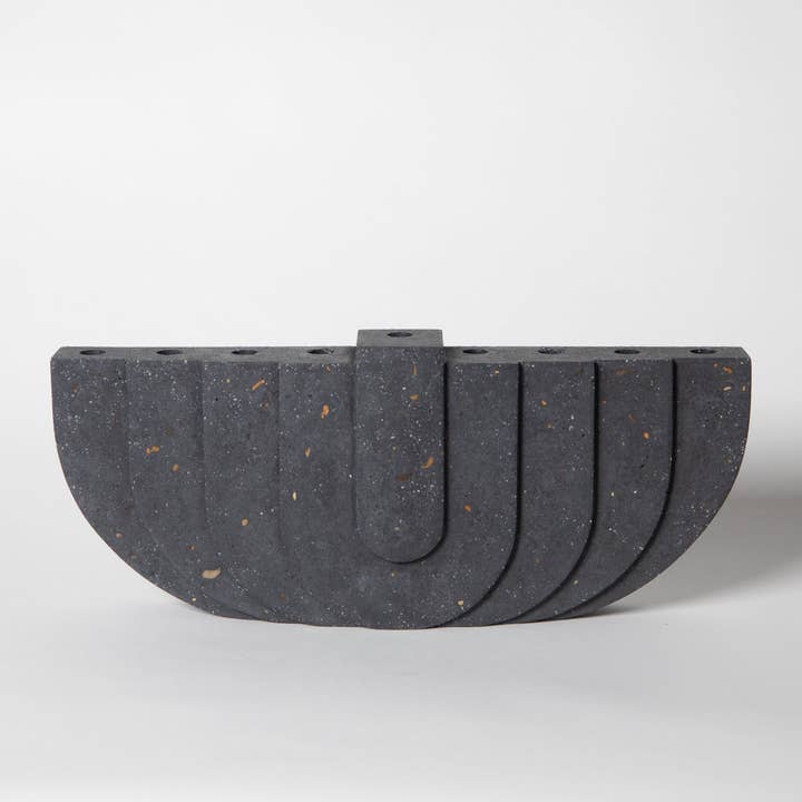 Menorah | Black Terrazzo for wholesale by pretti.cool