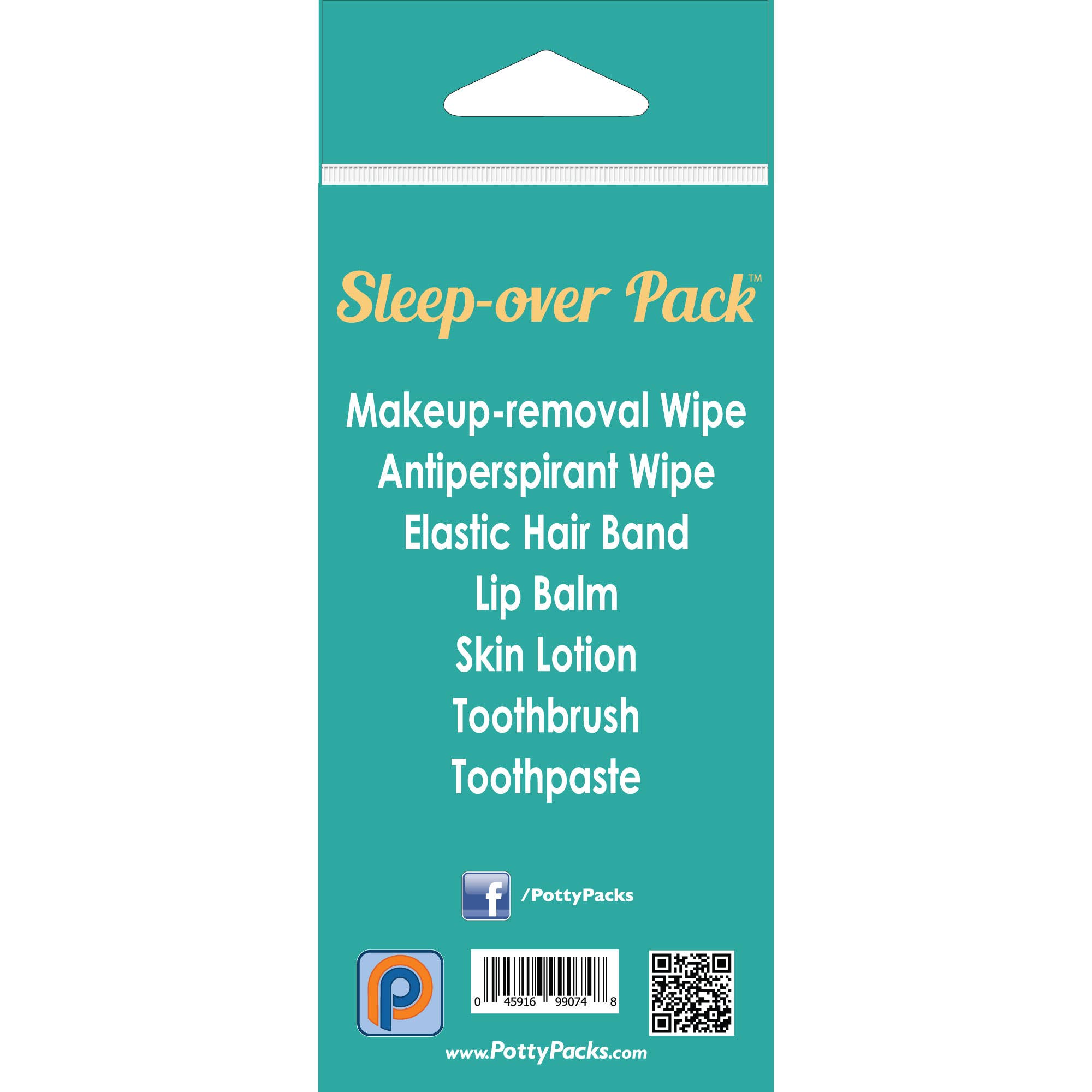 Potty Packs - Wholesale Toiletry Bag - Women's - Sleep-Over Pack: Your Essential Overnight Beauty Kit1