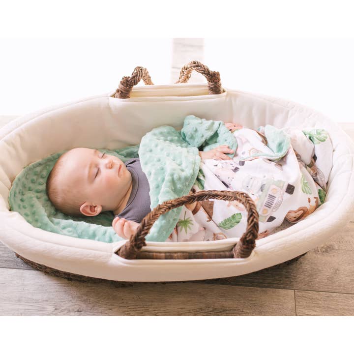 Honey Lemonade- Minky Baby Blankets and Gifts - Vendita all'ingrosso Coperta - Bambini e neonati - Coperta Minky Premium Baby & Toddler - Safari3