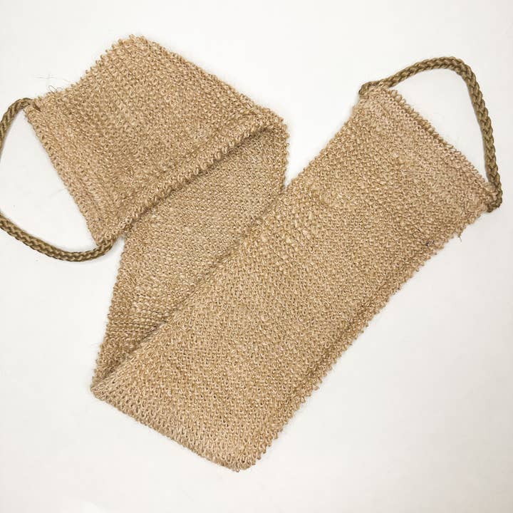 Smile Boutiques - Wholesale Loofah - Natural Organic Jute Back Scrubber