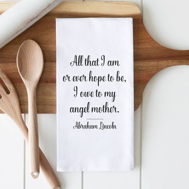 Porter Lane Home – wholesale Tea towel – All That I Am Tea Towel0