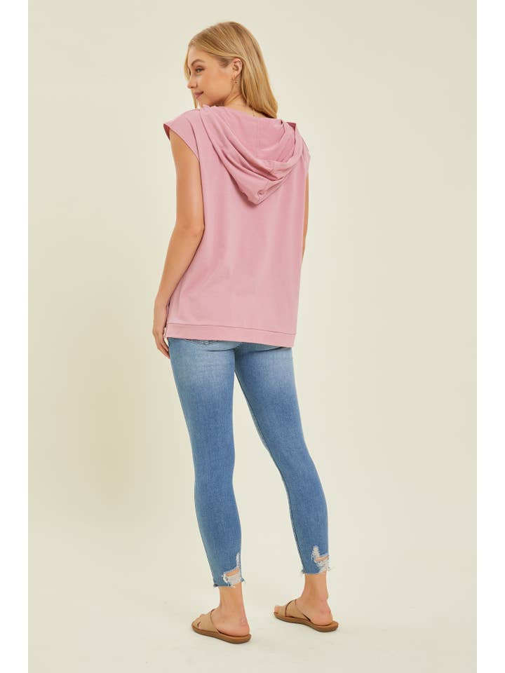 Heyson - Wholesale Hoodie - Women's - ET1555 EFFORTLESS EDGE HOODIE IN A RELAXED FIT & TERRY