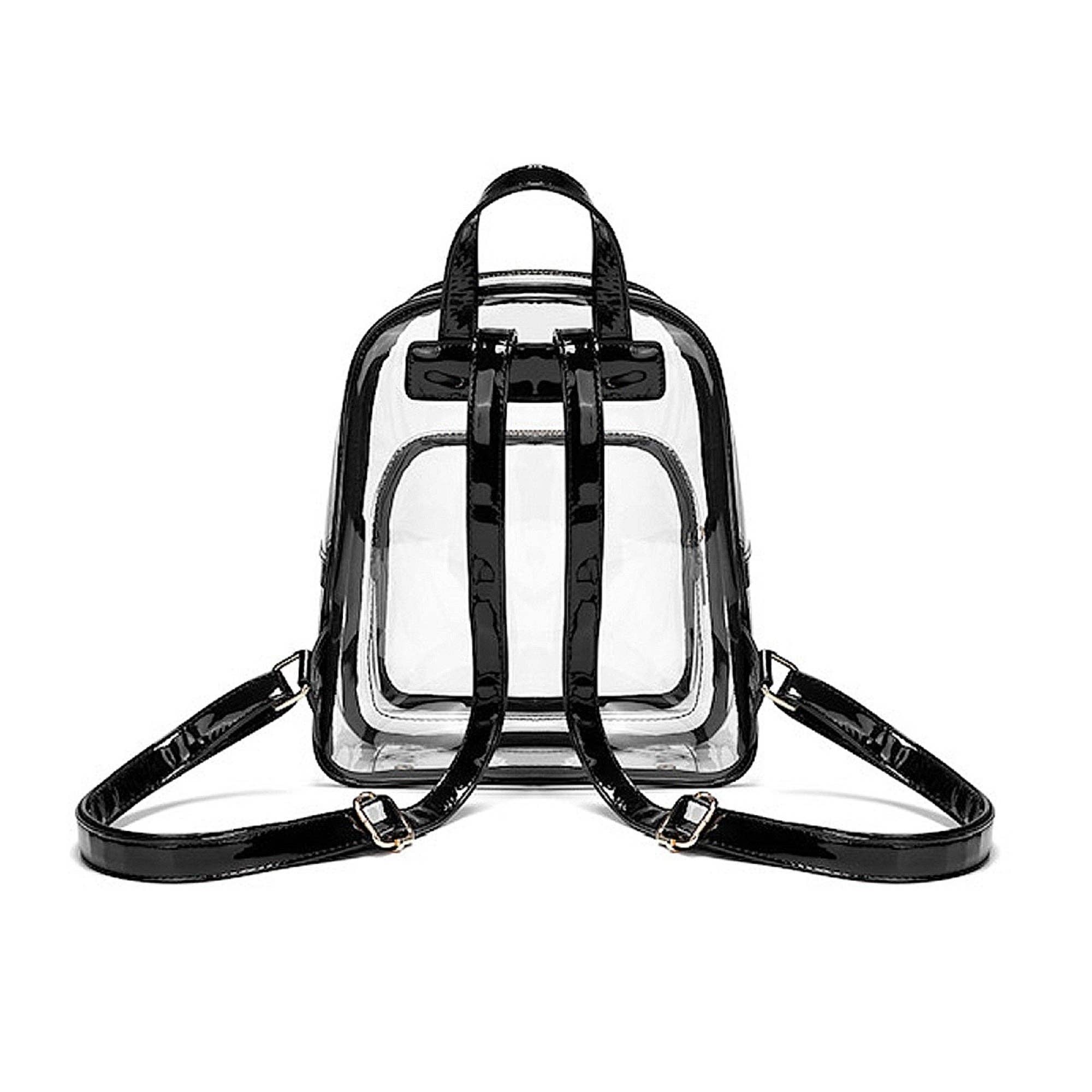 MiMi Wholesale - Wholesale Backpack - Women's - Stephanie Clear Mini Backpack for Women3