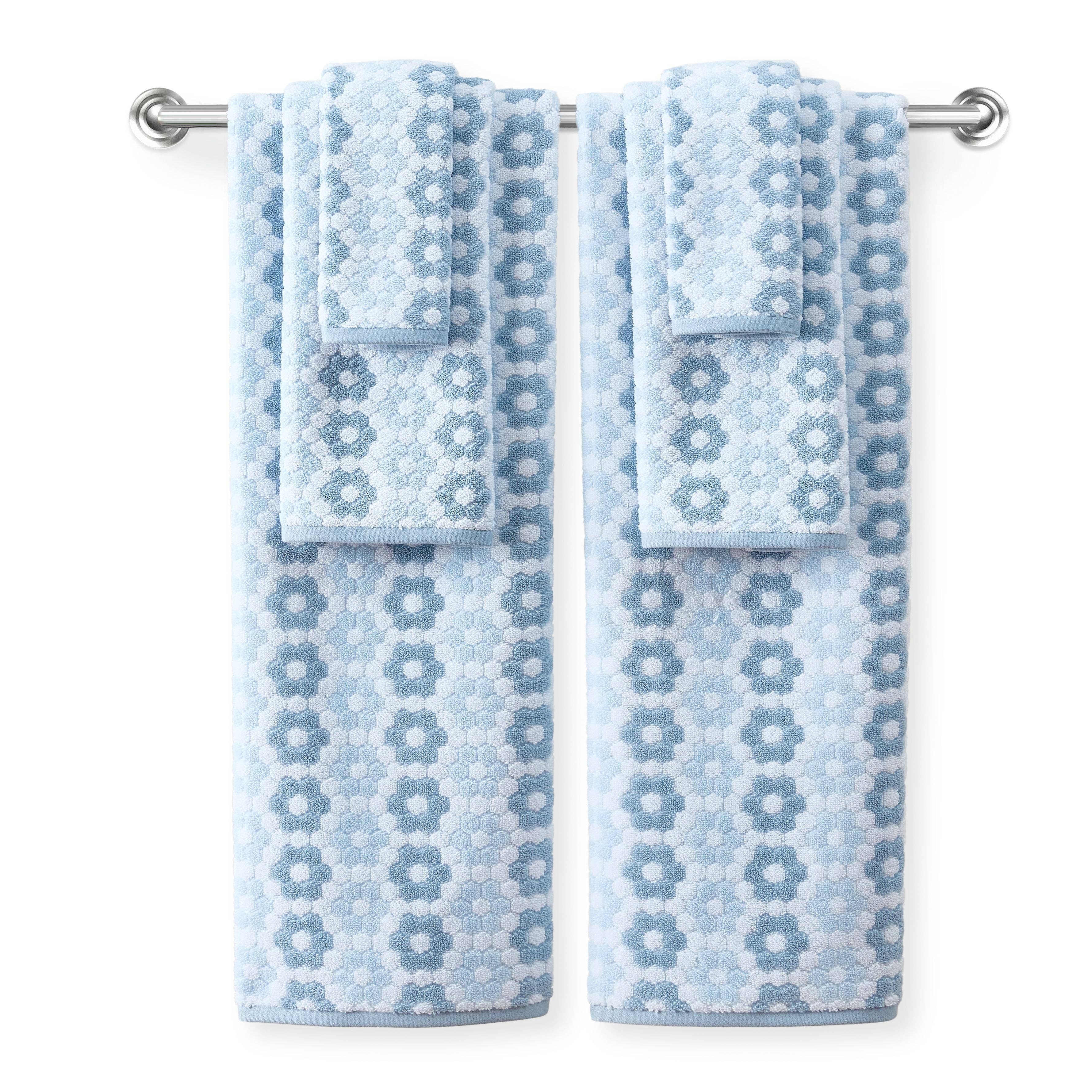 Blue Monica 6-Piece Towel Set for wholesale on Faire4