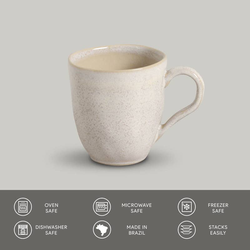 Ivory Organic Mug 9.23 Oz Latte for wholesale on Faire2