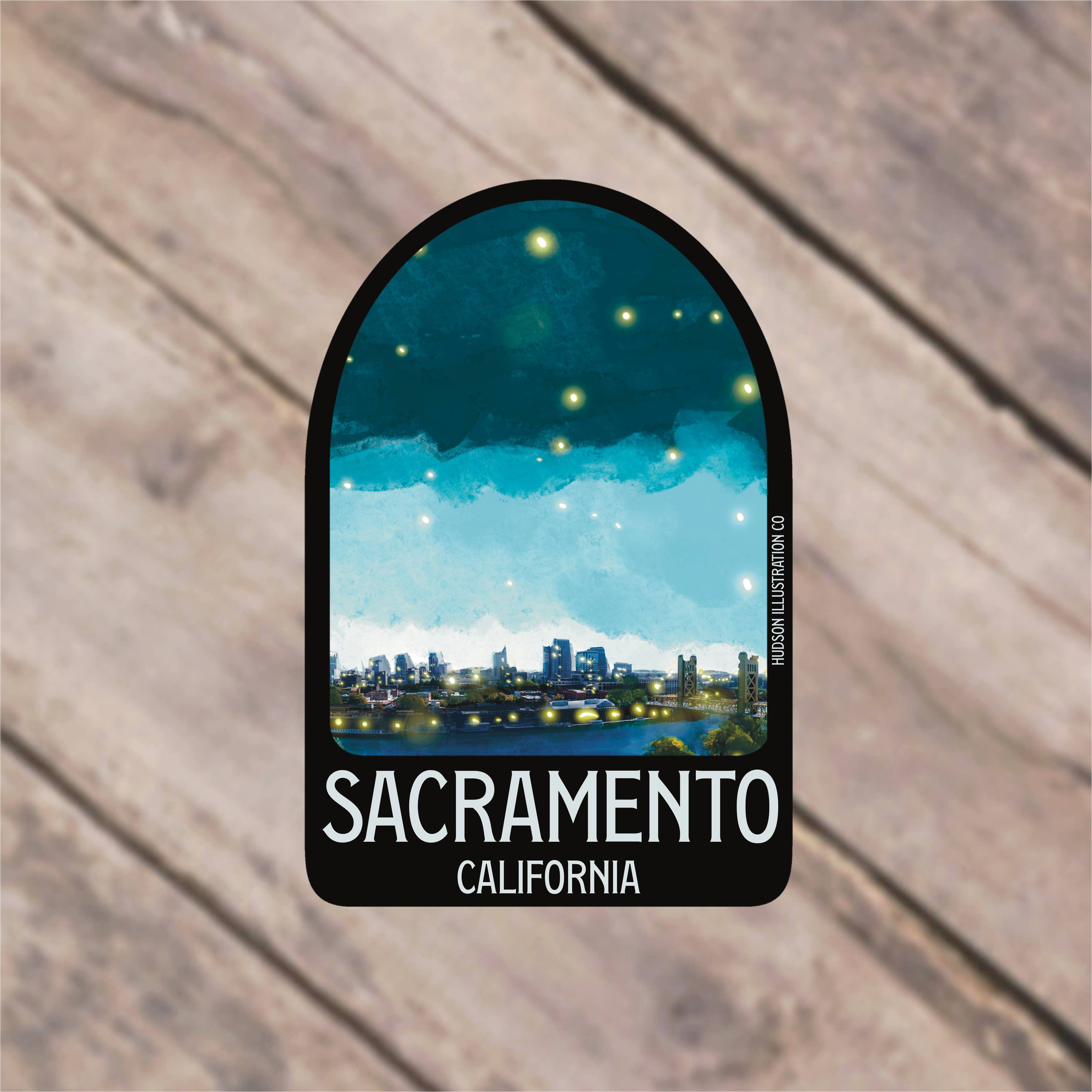 About Town Co - Wholesale Sticker - San Jose California Sticker/Magnet/Print/Postcard