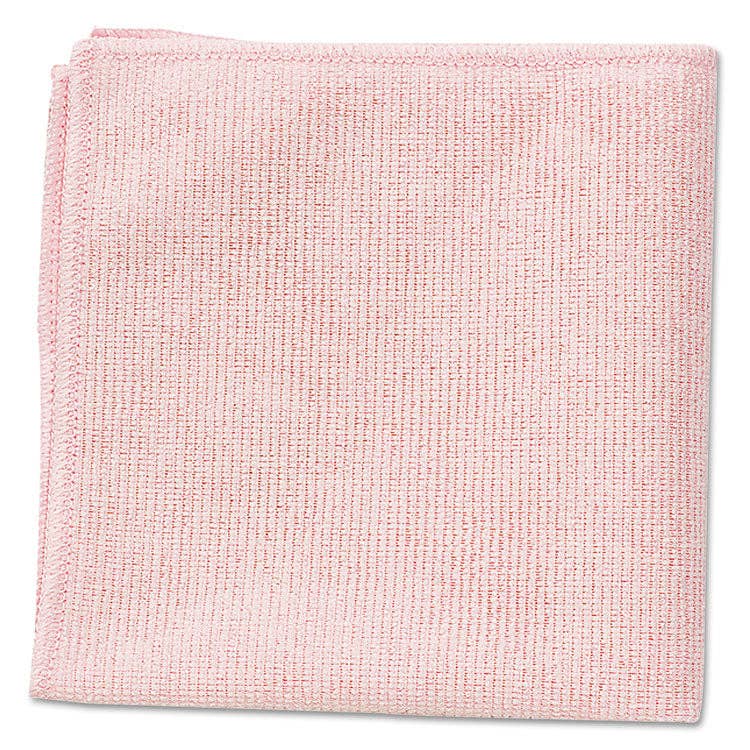 Everyday Supply Co - Wholesale Dishcloth - Rubbermaid Pink Microfiber Cloths, 16x16, 24 Pack0