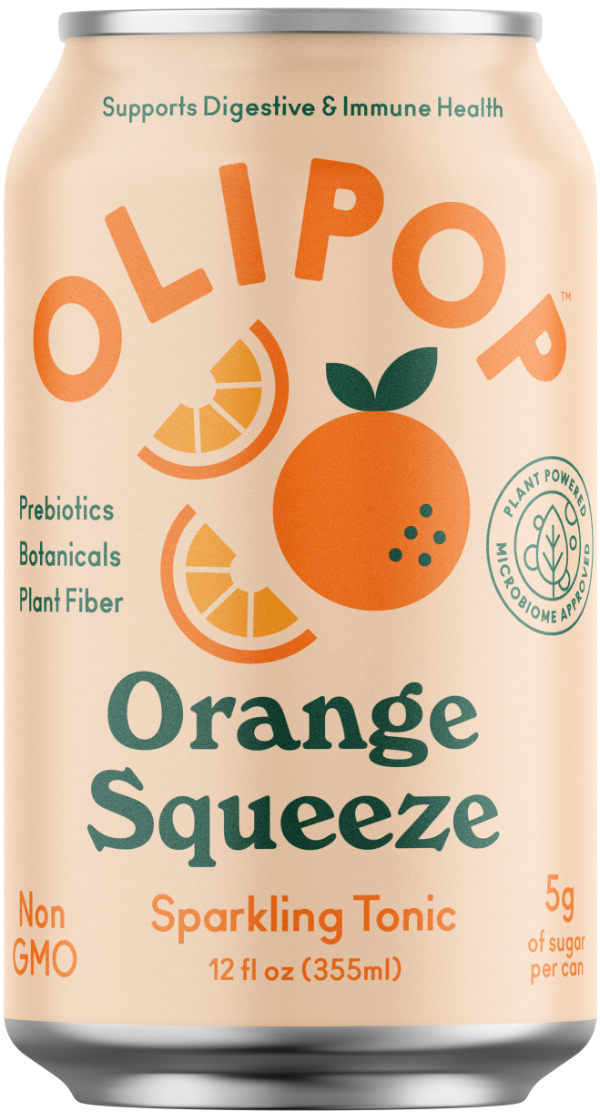 Olipop - Wholesale Soda/Carbonated Drink - Orange Squeeze1