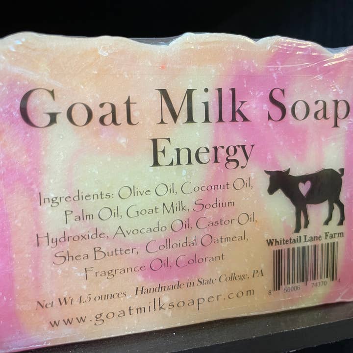 Whitetail Lane Farm Goat Milk Soap - Wholesale Bar Soap - Energy Goat Milk Soap2