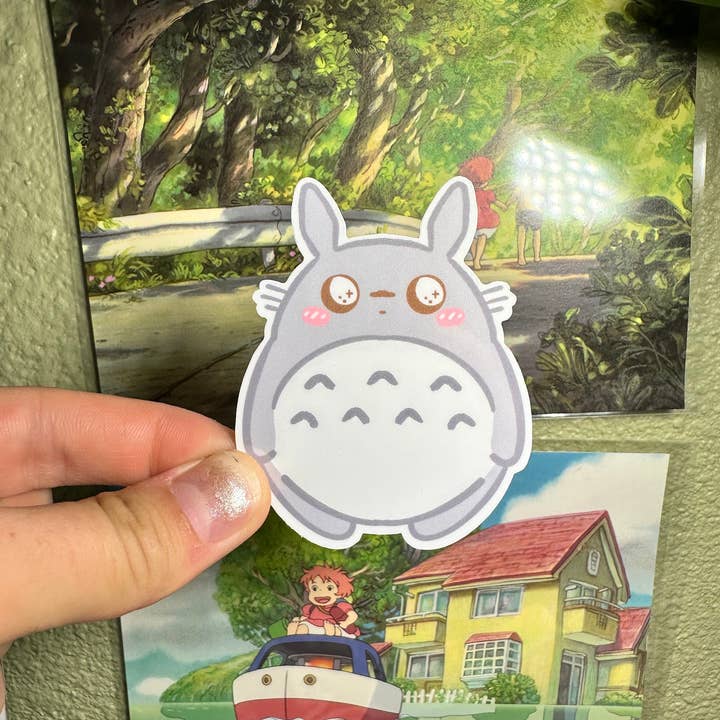 Simply Froggie Shop - Wholesale Sticker - Totoro Inspired Waterproof Vinyl Sticker For Laptop1