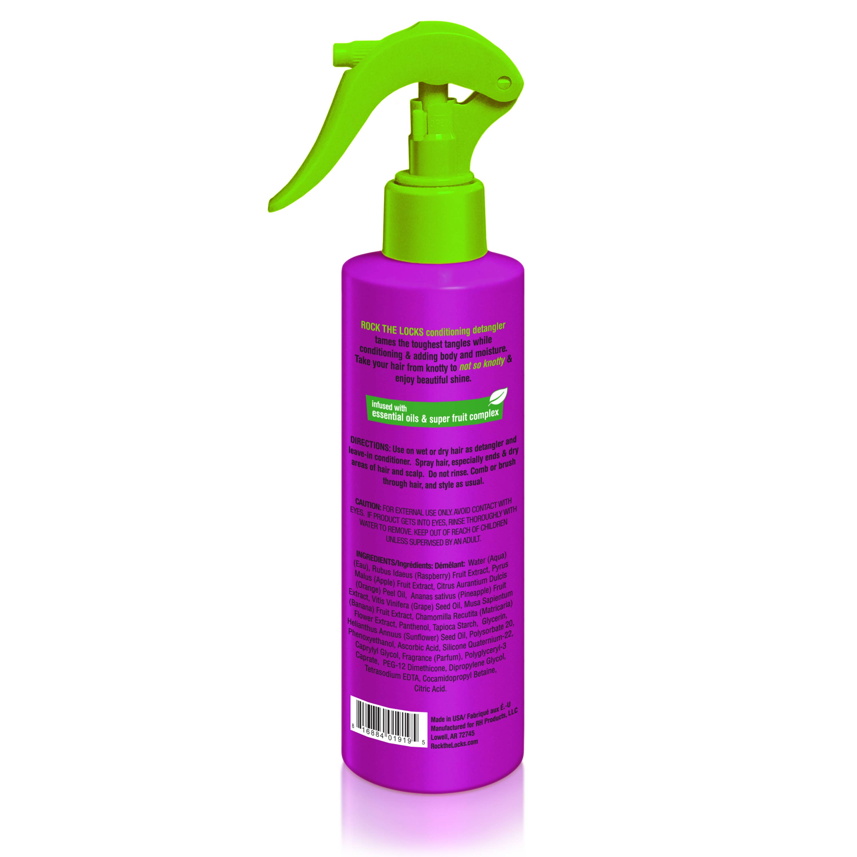 Rock the Locks - Wholesale Hair Leave-In Conditioner - Funky Fruit Detangler1