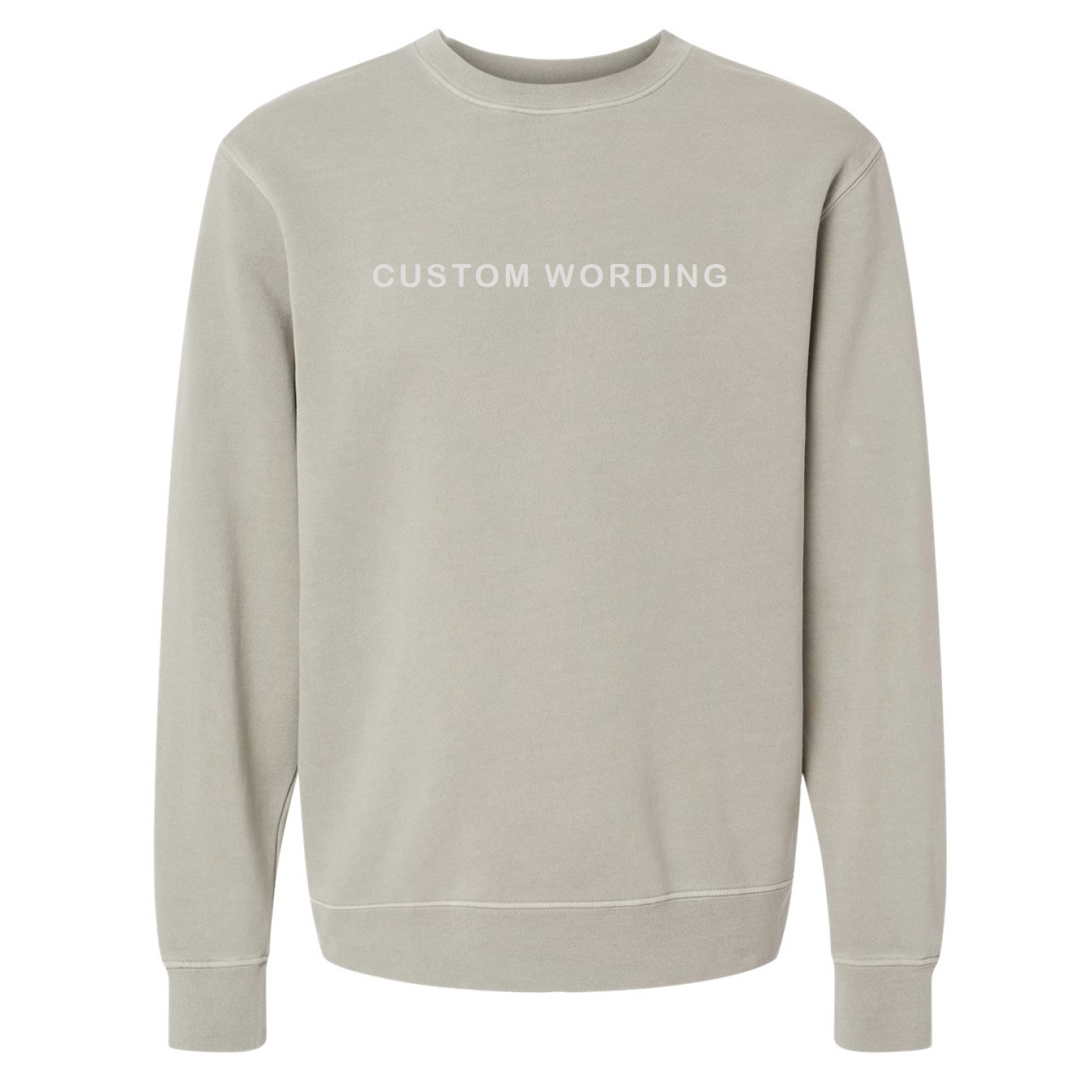 Jupmode - Wholesale Graphic Sweatshirt - Unisex - Custom Embroidered Tone on Tone Sweatshirt12