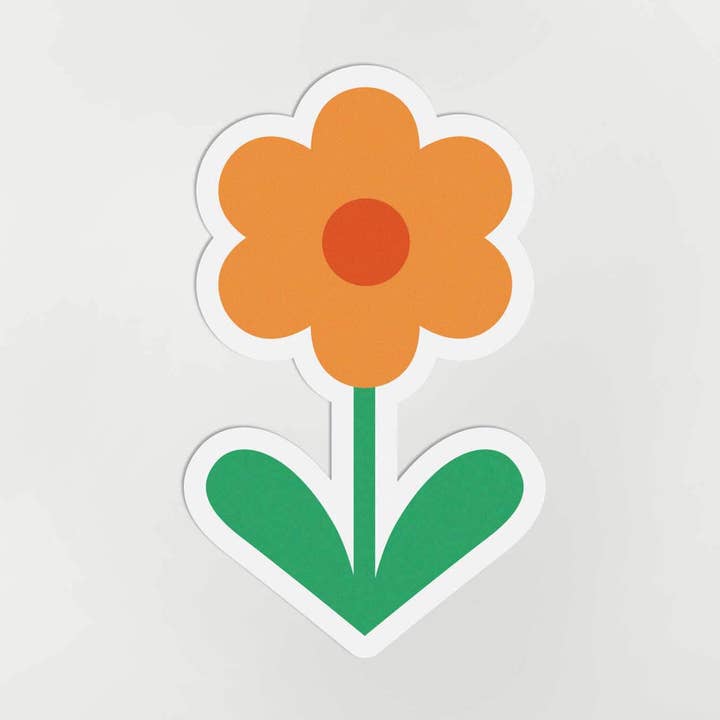 Autocollant Fleur Découpée Amour pour la vente par My Darlin'