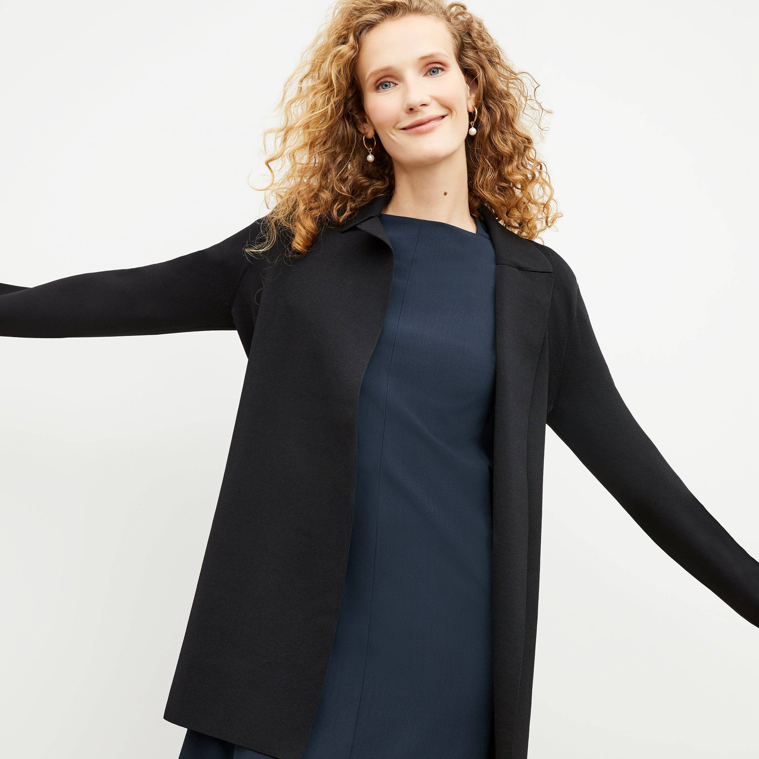 M.M.LaFleur - Wholesale Jacket - Women's - Merritt Jardigan :: Black47