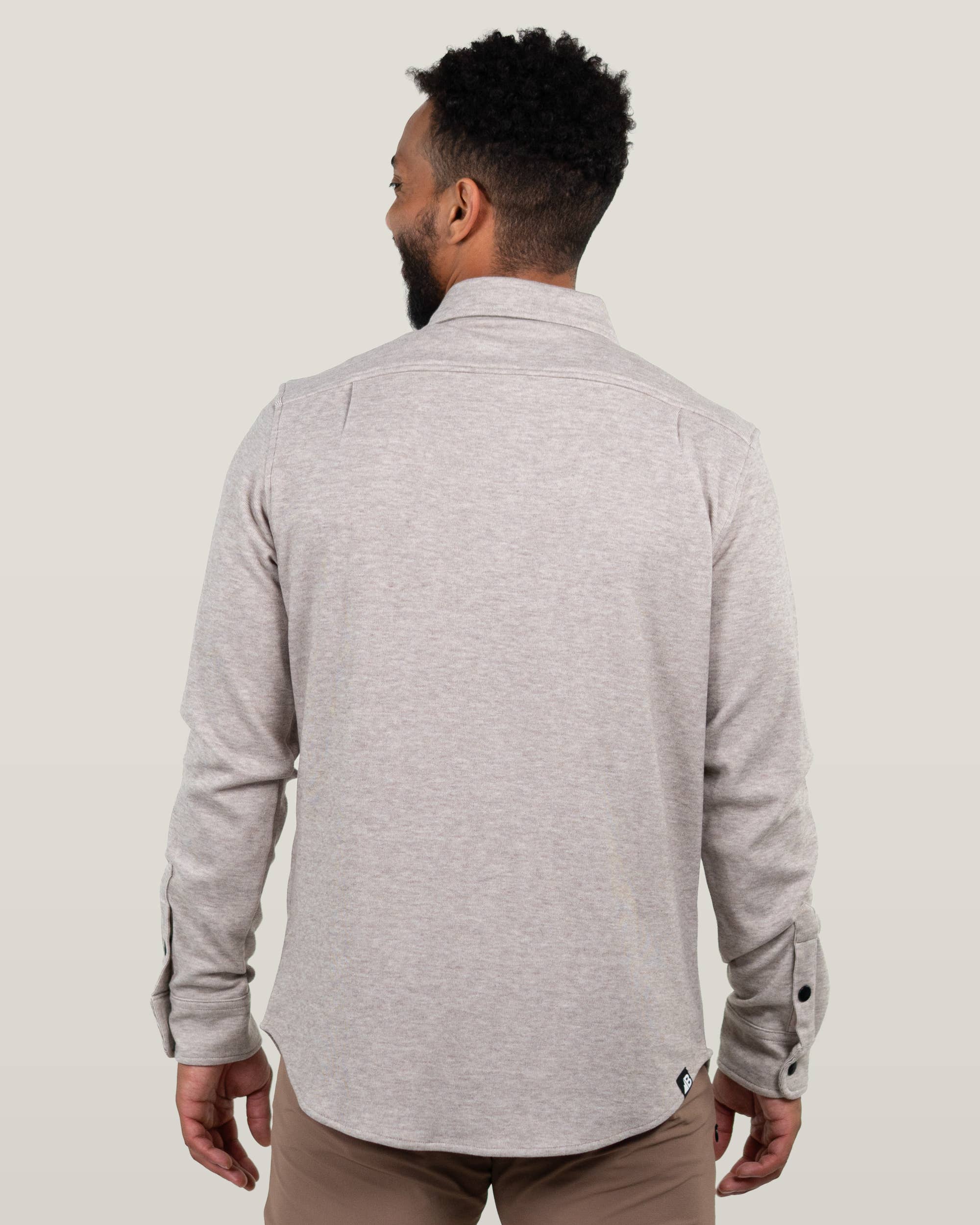 Belong Designs - Wholesale Button Down Shirt - Men's - Men's Sherman Fleece Button Up1