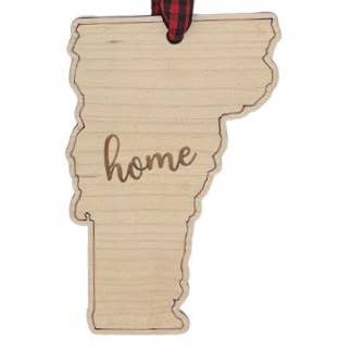 Vermont Hem Script julhelgen prydnad för wholesale av Woodlander Workshop