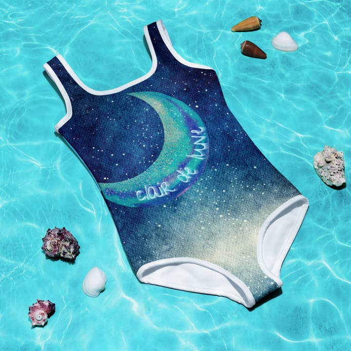 Retro Moonlight Børnebadedragt for engroshandel hos Once Upon a Find Couture