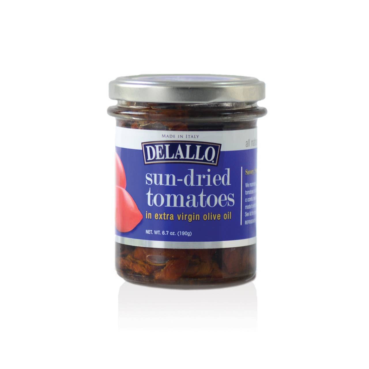 Delallo - Wholesale Olives - Sun-Dried Tomatoes (Whole)