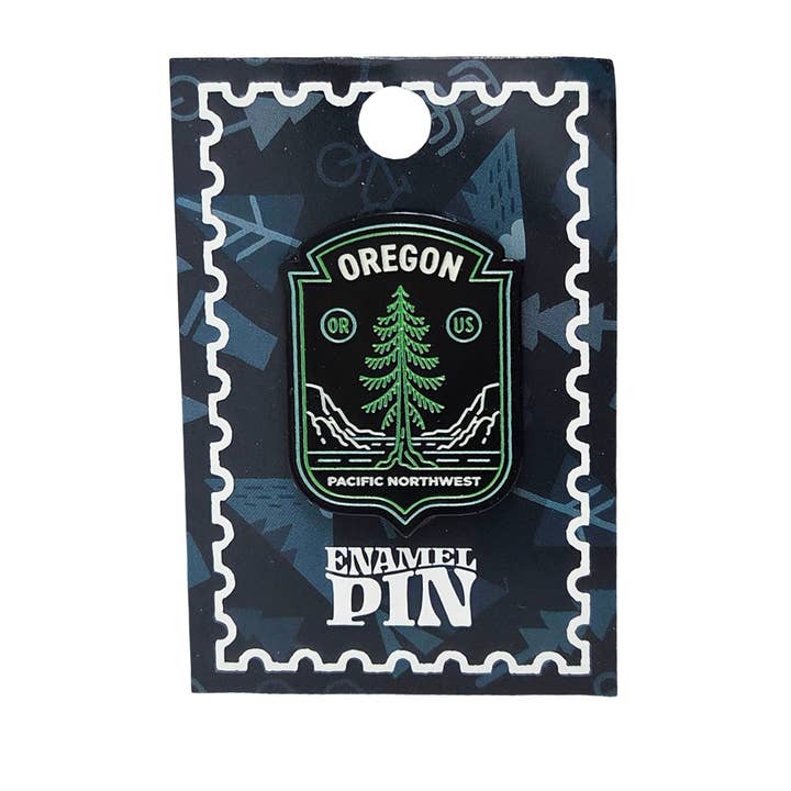 Épingle d'insigne PNW pour la vente par Hello From Oregon