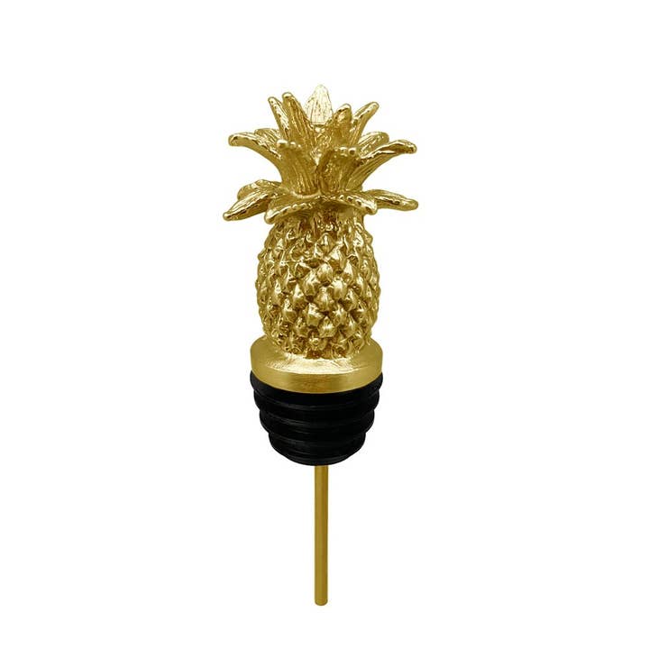 Menagerie Titanium Gold Pineapple Pourer for wholesale by MENAGERIE