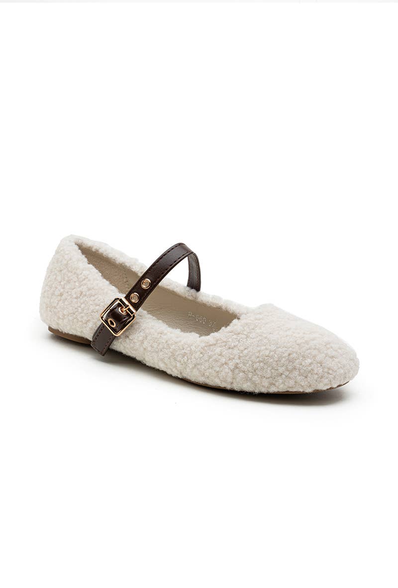 LADY GLORY - Wholesale Flats - Women's - Ballet flats with belt buckle0