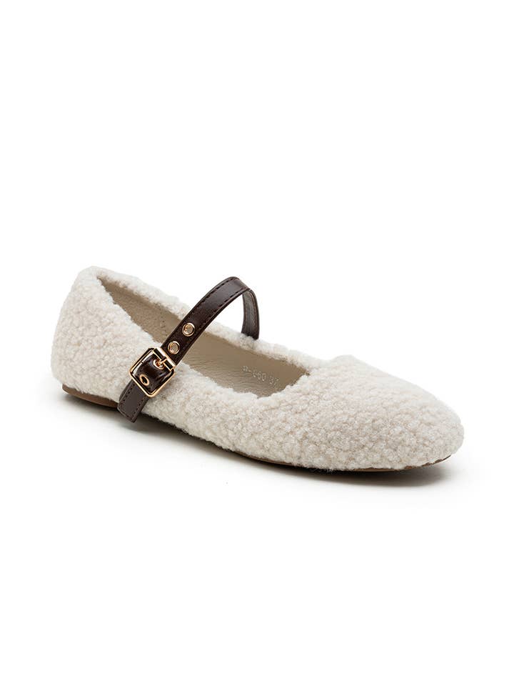 LADY GLORY - Wholesale Flats - Women's - Ballet flats with belt buckle