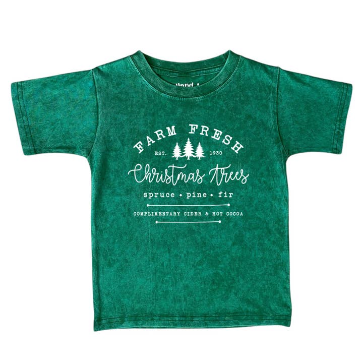 Fresh Farm | Kids Christmas Shirt for wholesale by Holland Ave Clothing