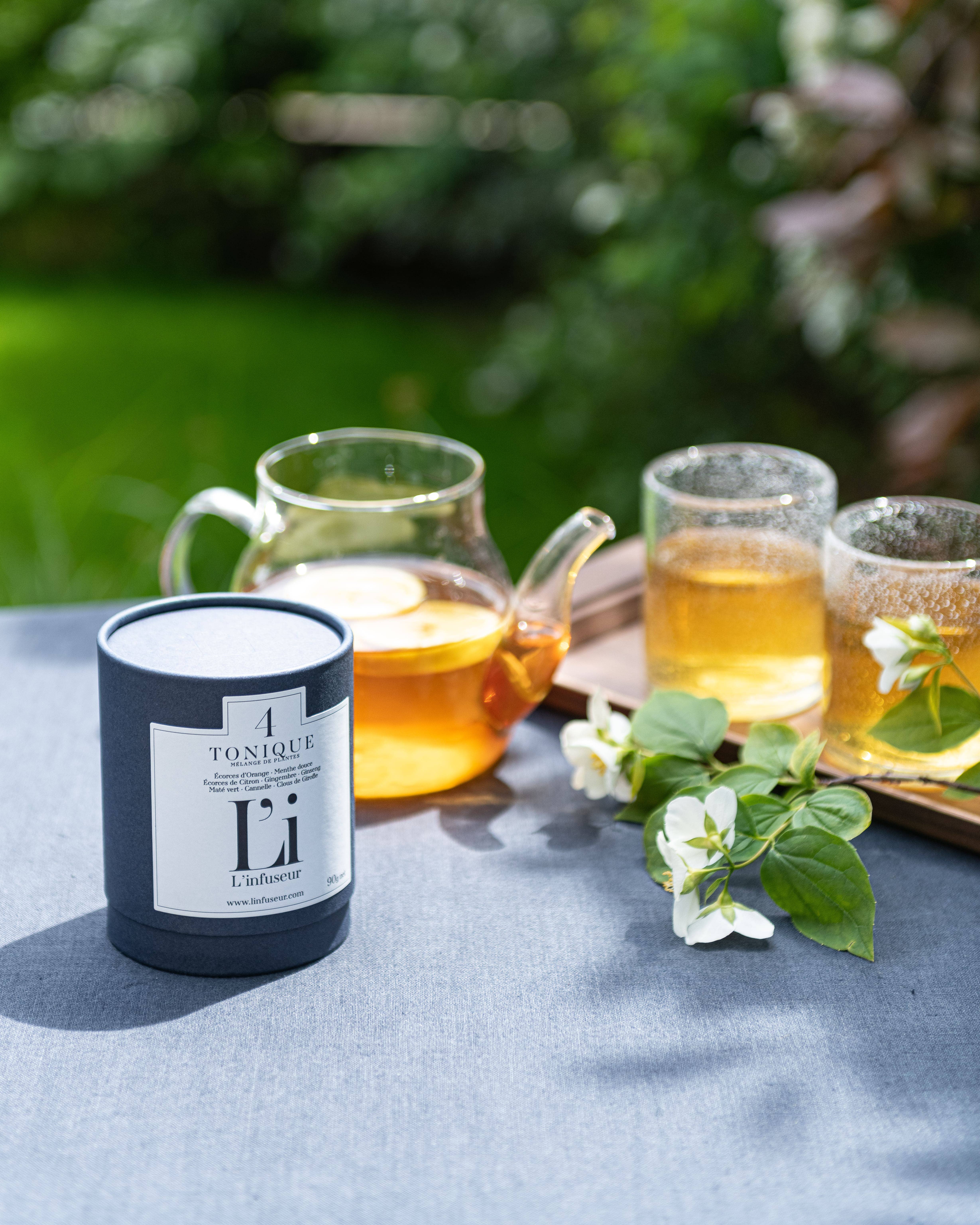 L'INFUSEUR - Vendita all'ingrosso Tisane salutari e depurative - Infuso tonico sfuso n. 4 (menta, agrumi)1