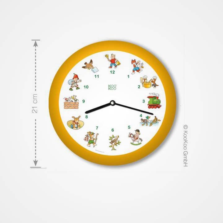 KOOKOO EU – Engroshandel Vægur - Børn og baby – KOOKOO børnesang-vægur med tolv kendte melodier3