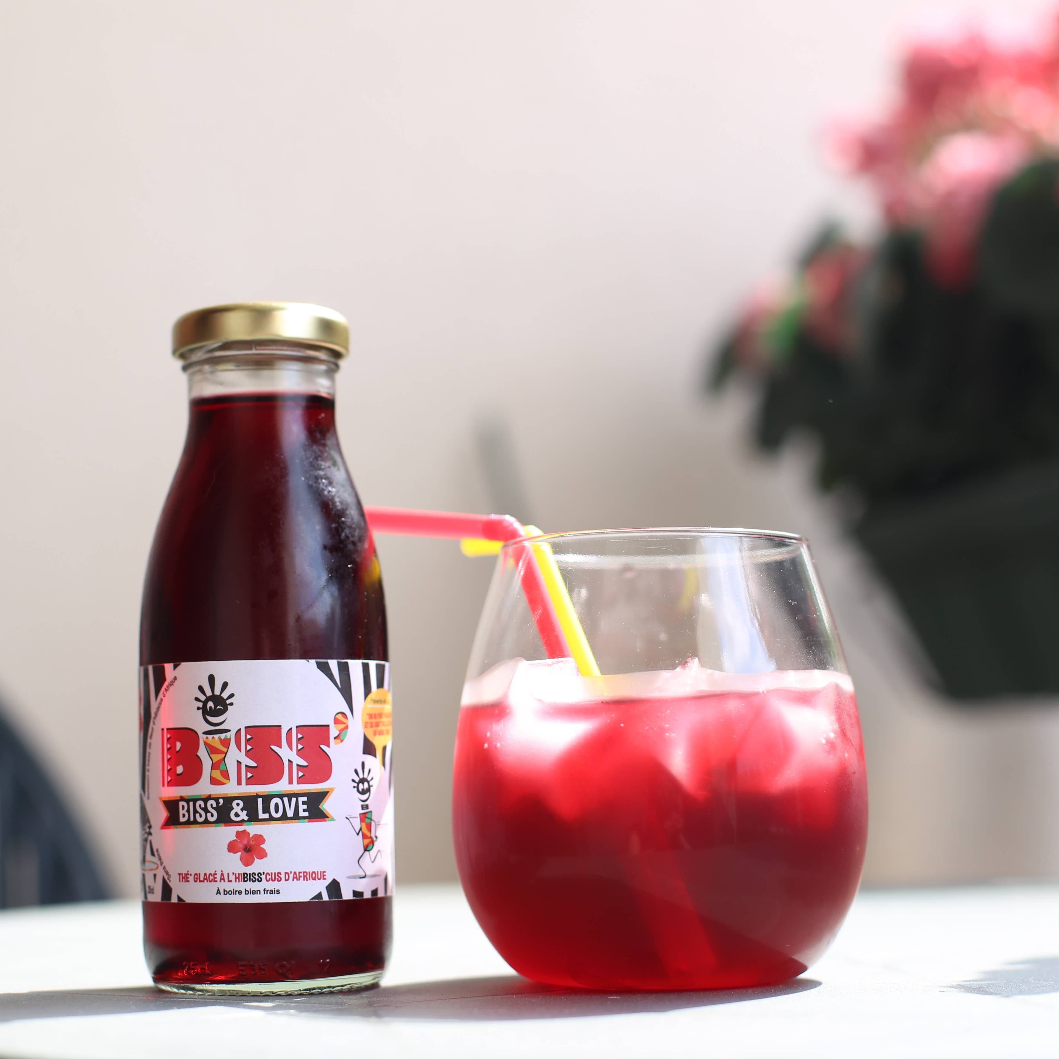 Biss' - Wholesale Iced Tea - Biss' & Love Plain Iced Tea Hibiscus Drink3