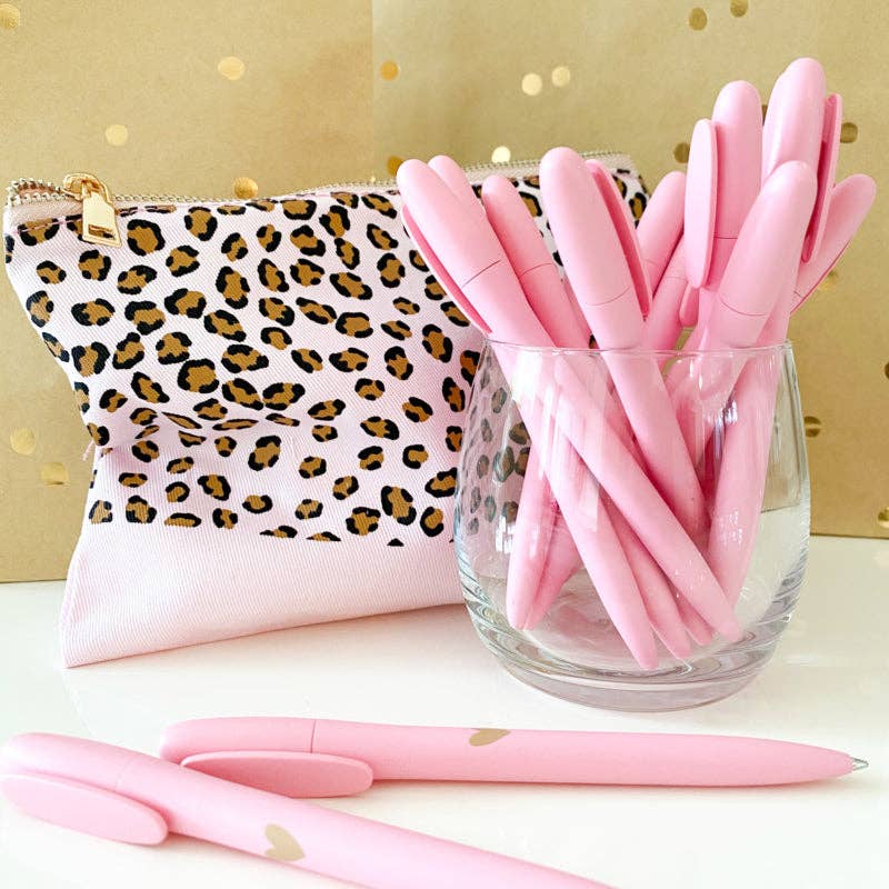 STATIONERY & GIFT - Wholesale Pen - Pen | Roze met hart 1