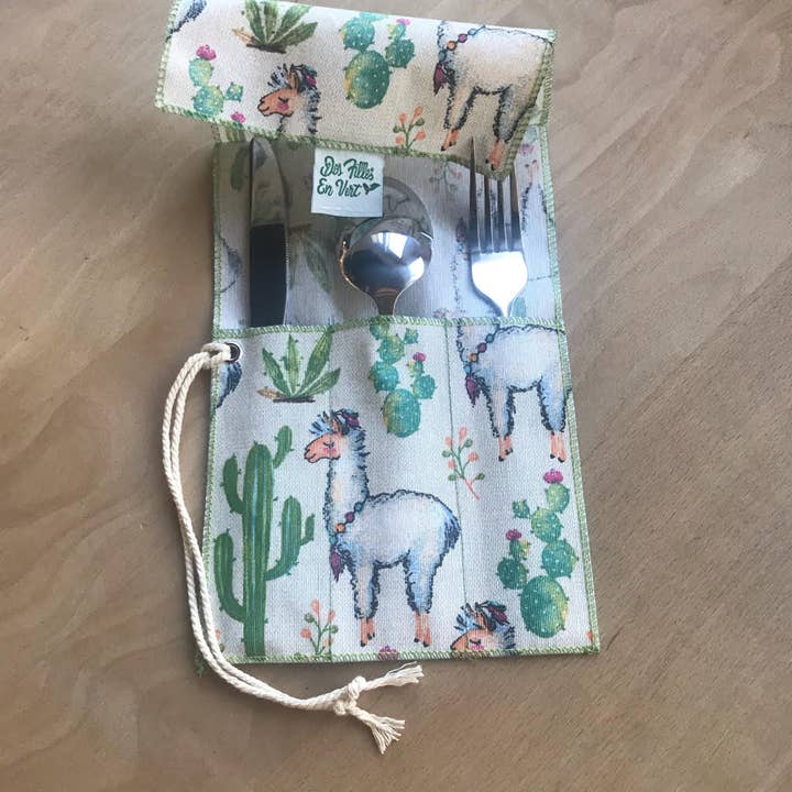 Waterproof cutlery case for wholesale by DES FILLES EN VERT