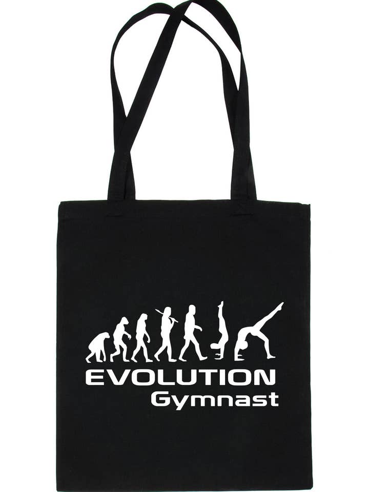 Evolução De Ginástica Ginástica Compras Tote Bag Mulher Presente por atacado de Print4U