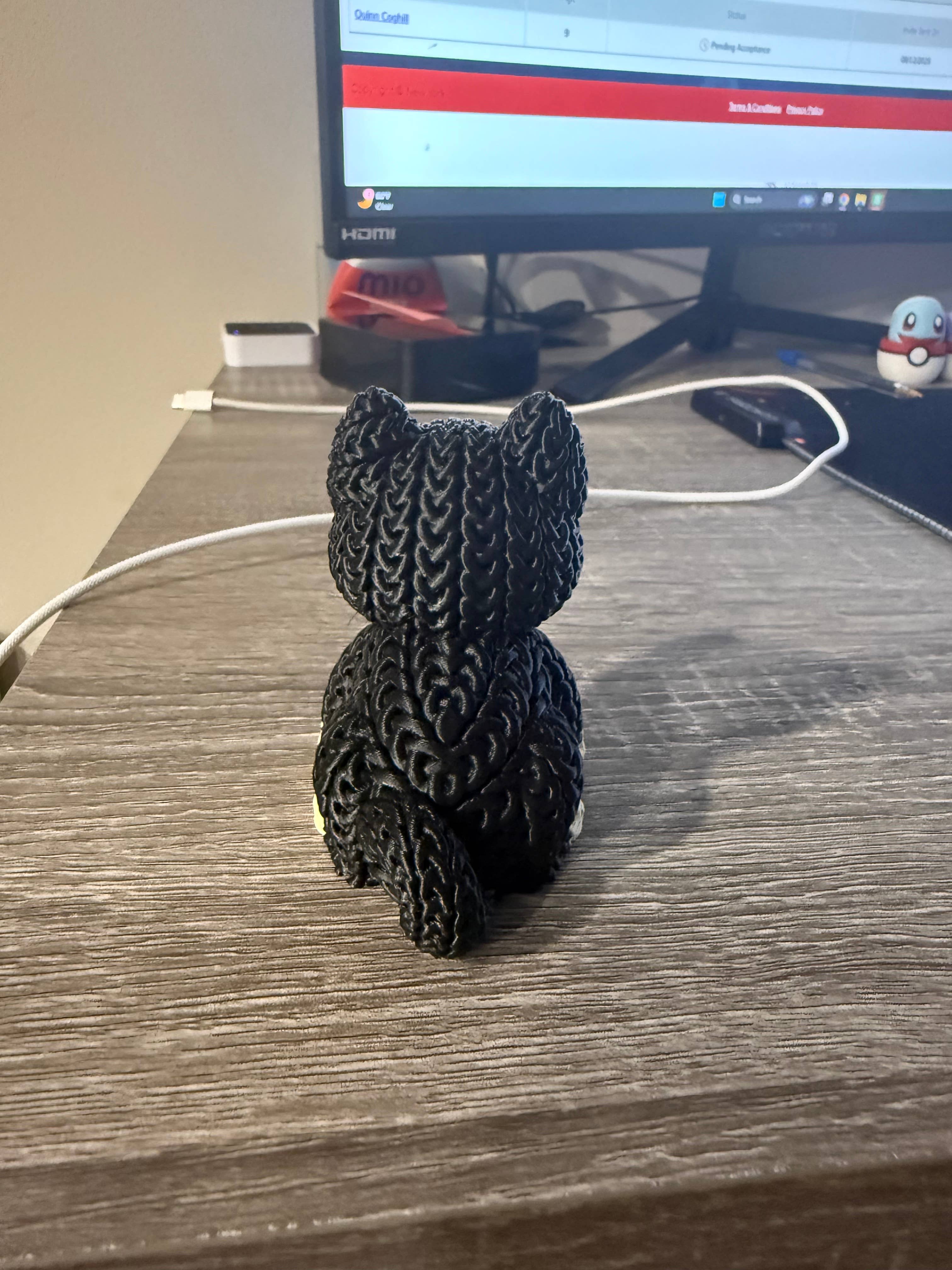 Upstate Design Decor - Vente Figurine décorative - Figurine tricotée imprimée en 3D Shiba Inu - Plusieurs couleurs8