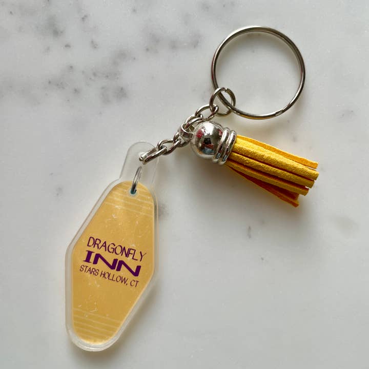 Denali & Co. - Wholesale Keychain - Women's - Dragonfly Inn Gilmore-Girls Inspired Keychain3