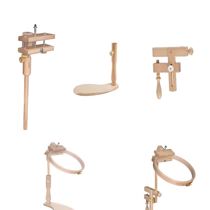 SGN Group LTD – Großhandel Kreuzstich-/Stickzubehör – Stickständer und Stickrahmen mit Sitz- und Tischhalterung