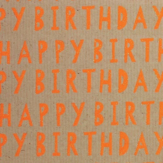 The Unique Paper Company – wholesale Wrapping paper roll – Luxury Glitter Roll wrap Neon Kraft (12 rolls)6