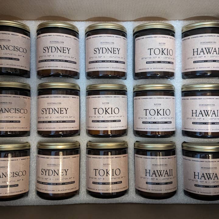 So riecht die Welt - Wholesale Jar/Filled Candle - You have enemies? Good. That means.., Winston Churchill, Duf