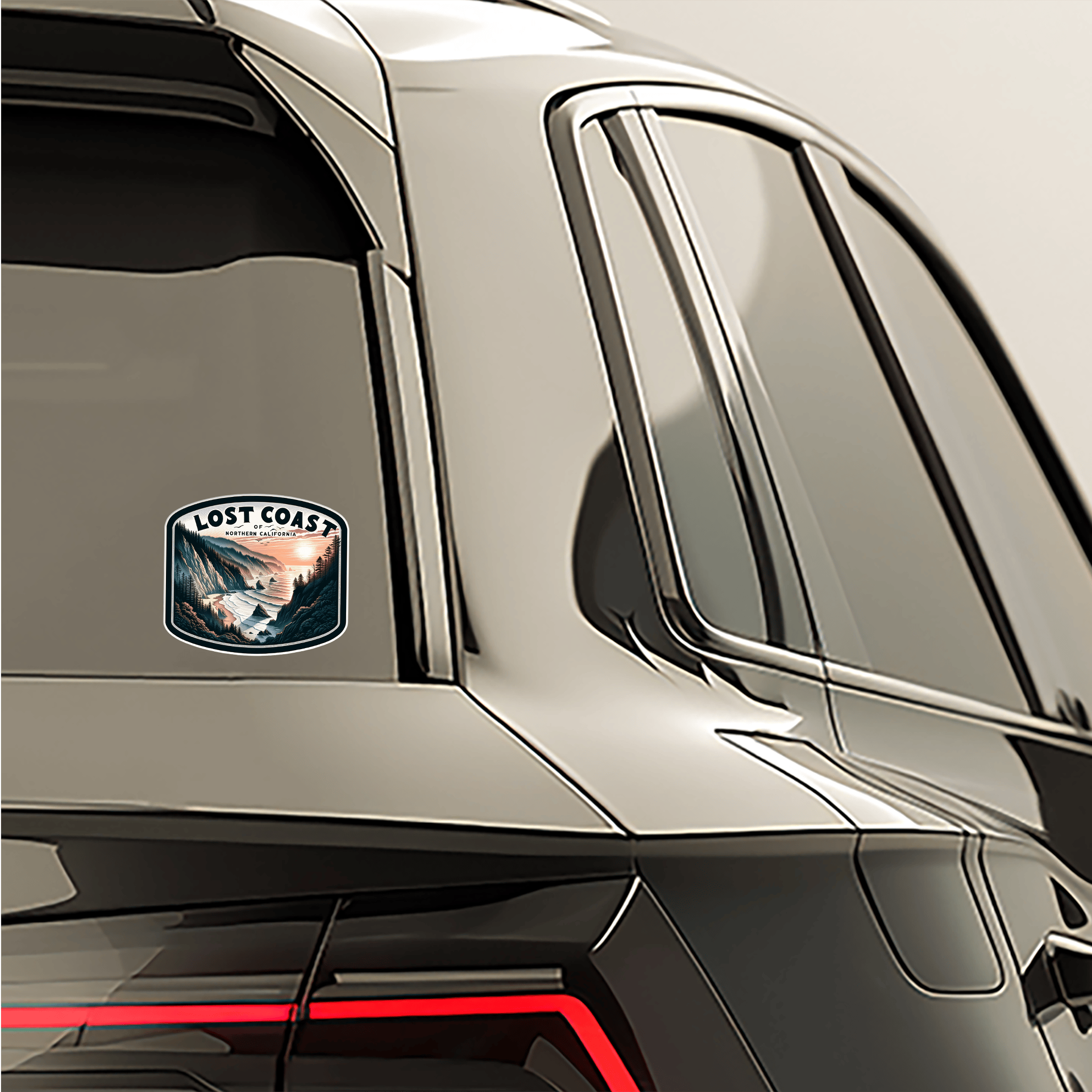 Sticker Atlas – Engroshandel Klistermærke – Lost Coast NorCal Klistermærke5