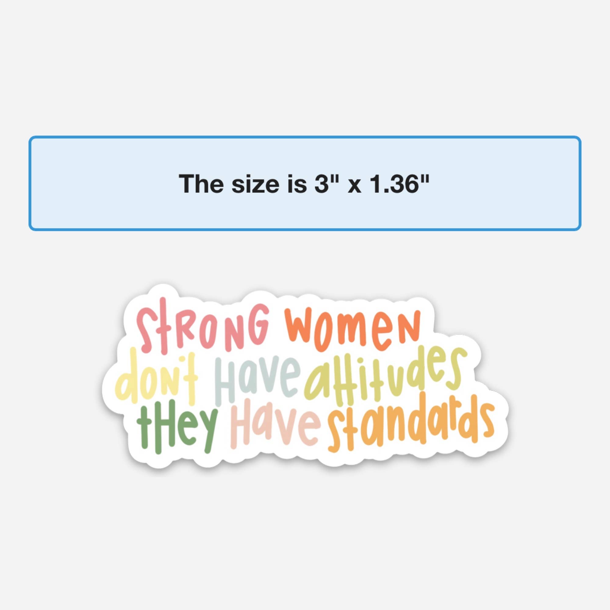 swaygirls - Vente Autocollant - Autocollant Strong Women | Autocollants féministes2